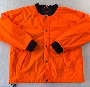 Stearns Dry Wear Hunting Jacket Blaze Orange quilted Lining Size Large